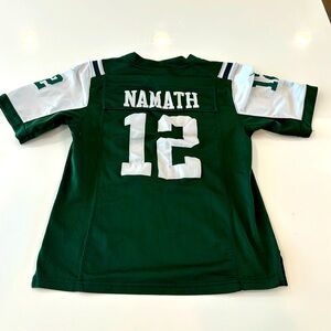 Custom Namath jersey size S